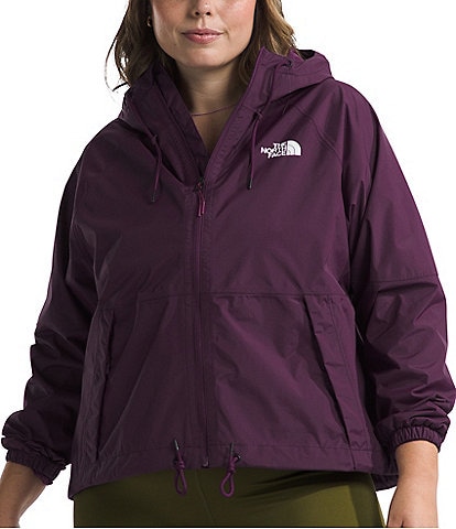 The North Face Plus Size Antora Windproof Hooded Rain Jacket