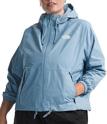 The North Face Plus Size Antora Windproof Hooded Rain Jacket