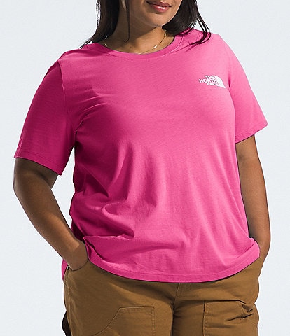 The North Face Plus Size Crew Neckline Short Sleeve Tee Shirt