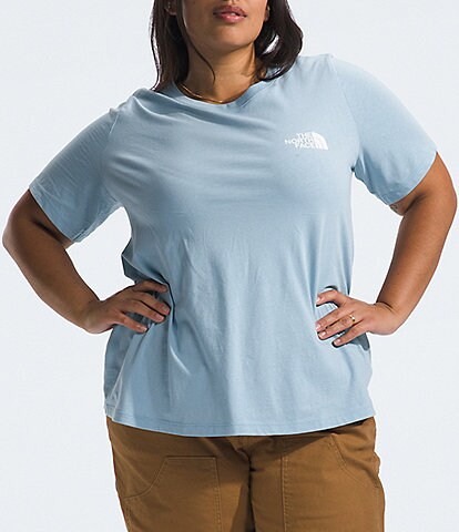 The North Face Plus Size Crew Neckline Short Sleeve Tee Shirt