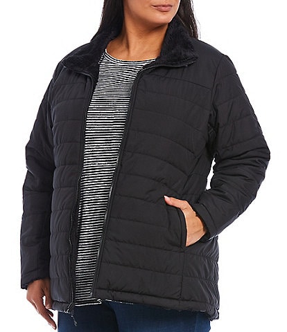 The North Face Plus Size Mossbud Insulated Reversible Jacket