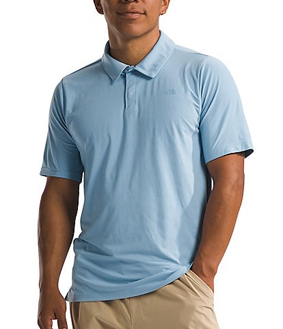 The North Face Short Sleeve Dune Sky Stand-Up Collar Polo Shirt
