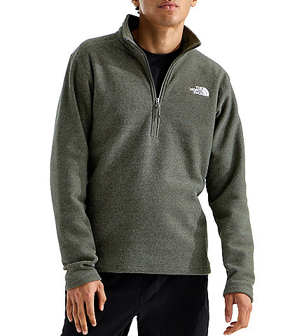 The North Face Textured Cap Rock Long Sleeve 1/4 Zip Pullover