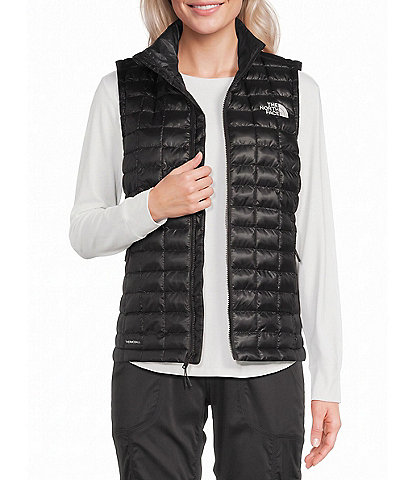 The North Face ThermoBall Stand Collar Sleeveless Zip Front Vest