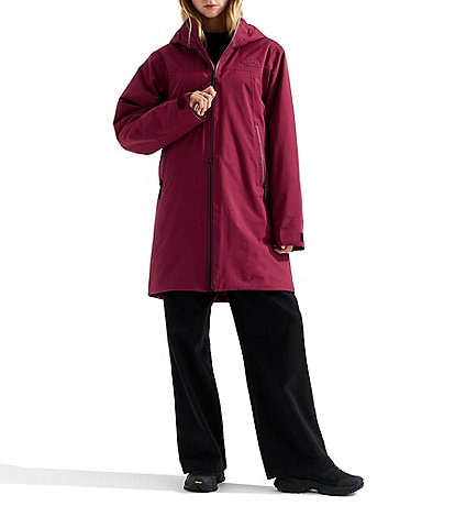 The North Face TNF Range Lt Hooded Zip Front Parka