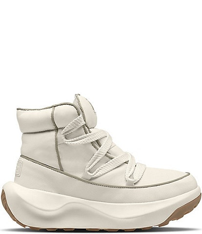 The North Face Women's Halseigh Thermoball Lace Waterproof Leather Platform Booties