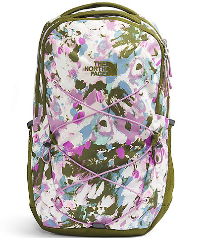 The North Face Women's Jester White Dune Painted Bouquet Print Backpack