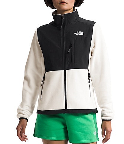 The North Face Women's Printed Denali Stand Collar Long Sleeve Zip Chest Pocket Jacket