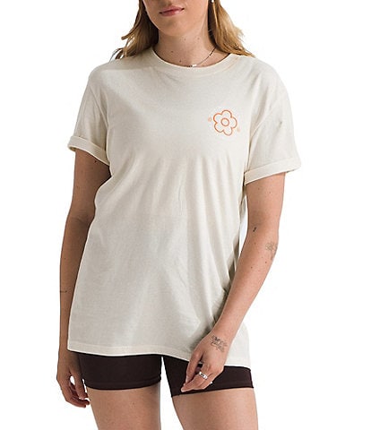 The North Face Women's Short Sleeve Strange Colorful World Flower Field Tee
