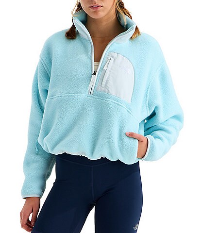 The North Face Yumiori Off Peak Fleece Double Layer Stand Collar Half Zip Pullover Jacket