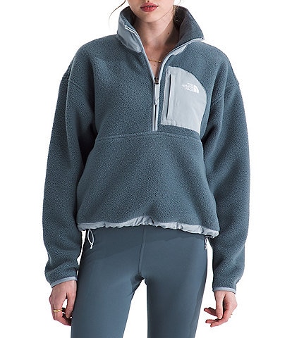 The North Face Yumiori Off Peak Fleece Double Layer Stand Collar Half Zip Pullover Jacket