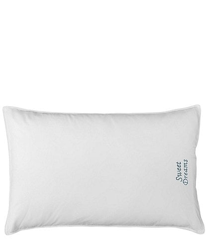 The Pillow Bar Never Go Flat Down Alternative Front Sleeper Soft Density Pillow
