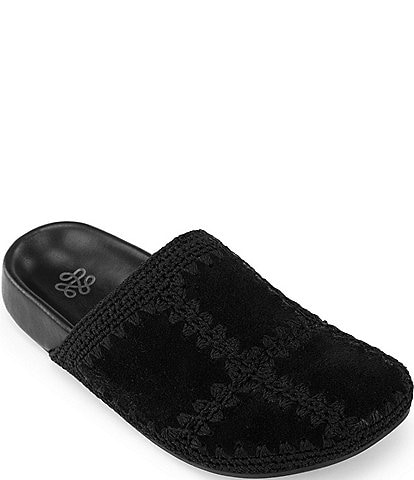 The Sak Bolinas Suede Patchwork Clogs