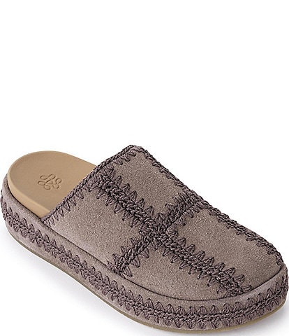 The Sak Bryn Suede Platform Clogs