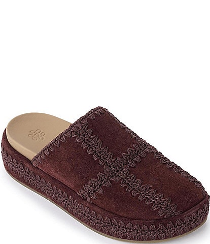 The Sak Bryn Suede Platform Clogs