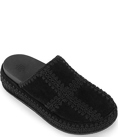 The Sak Bryn Suede Platform Clogs