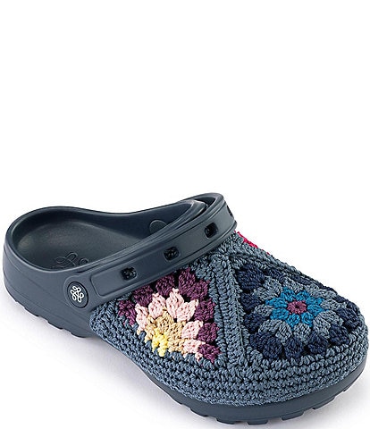 The Sak Patchwork Crochet EVA Clogs