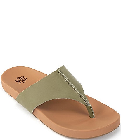 The Sak Everly Leather Thong Sandals