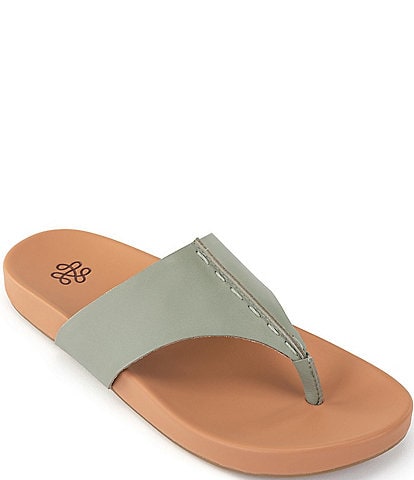 The Sak Everly Leather Thong Sandals