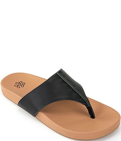 The Sak Everly Leather Thong Sandals