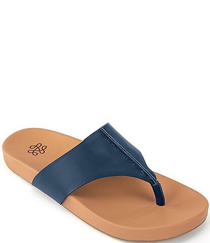 The Sak Everly Leather Thong Sandals