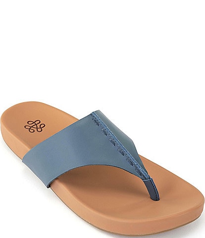 The Sak Everly Leather Thong Sandals
