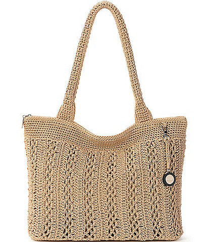 The Sak Gen Crafted Classic Crochet Carryall Tote Bag
