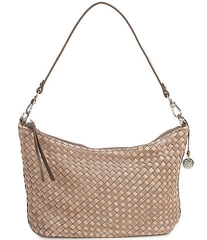 The Sak Juniper Suede Woven Hobo Bag