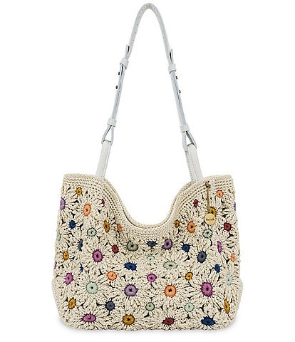 The Sak Medium Floral Crochet Tote Bag