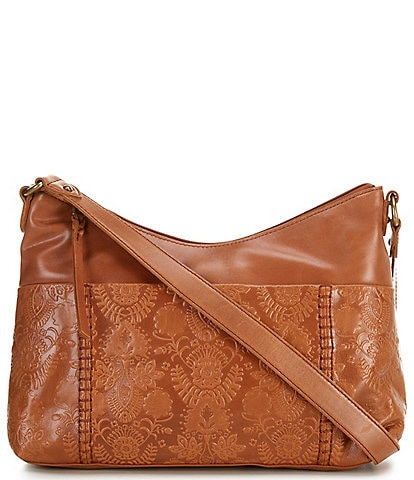 The Sak Melrose Floral Embossed Shoulder Bag