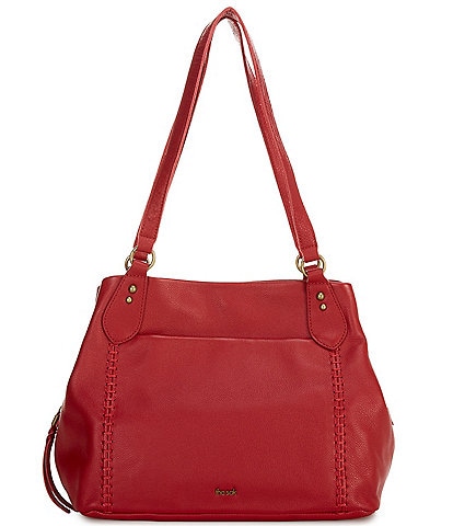 The Sak Melrose Leather Shoulder Satchel Bag