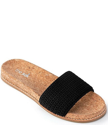 The Sak Mendocino Crochet Slide Sandals