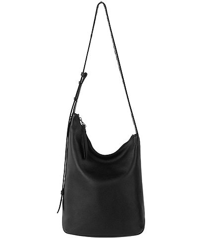 The Sak Tess Asymetrical Studeded Bucket Shoulder Bag
