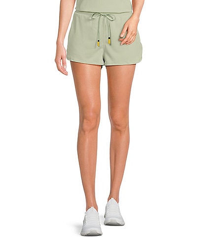 The Upside Hydra Winnie Recycled Polyester Quick Dry Moisture Wicking Drawstring Waist Mid Rise Short