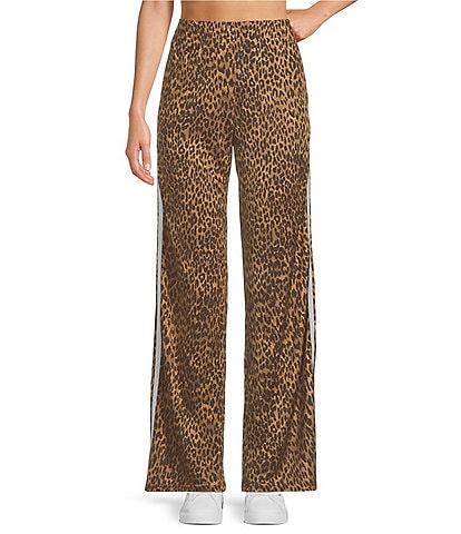 The Upside Panthera Jetset Leopard Print High Rise Pants