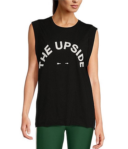 The Upside Sleeveless Graphic Muscle Tank
