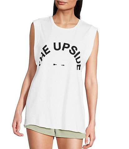 The Upside Sleeveless Graphic Muscle Tank