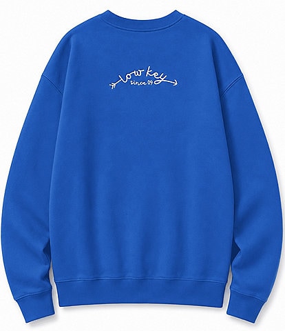 Theme NYC Big Girls #double;Low Key#double; Molly French Terry Sweatshirt