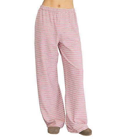 Things Between Multi-Stripe Soft Knit Lounge Pants