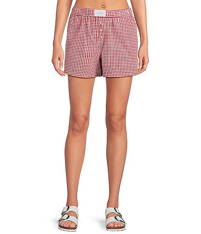 Things Between Checked Coordinating Boxers