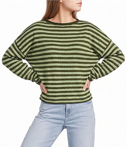 Things Between Stripe Crew Neck Sweater
