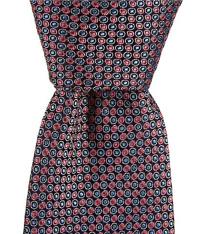 Thomas Pink Derrick Neat 3.25#double; Silk Tie