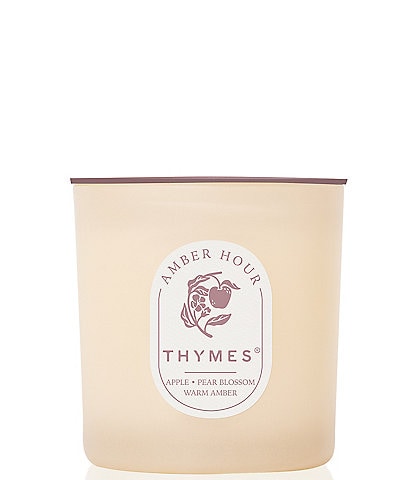 Thymes Amber Hour 2- Wick Aromatic Candle, 13 oz.