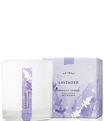 Thymes Lavender Aromatic Candle, 7.5-oz.