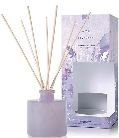 Thymes Lavender Aromatic Petite Diffuser, 4 oz.