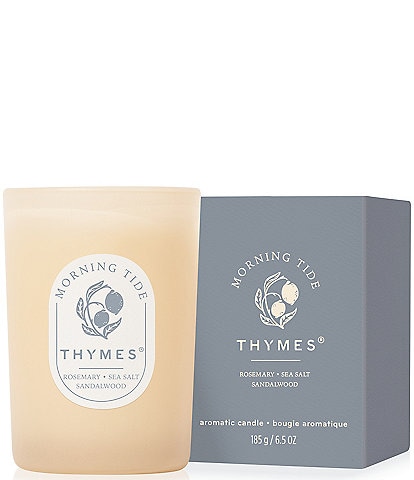Thymes Morning Tide Poured Aromatic Candle, 6.5 oz.