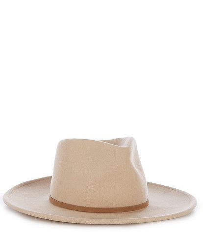 TILLEY Jasper Wool Felt Leather Band Fedora Hat