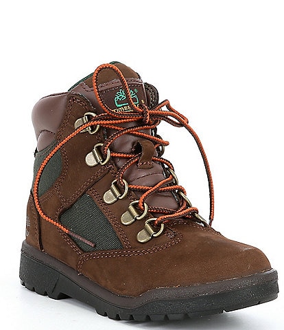 Timberland Boys' 6#double; Field Nubuck Leather And Mesh Boots (Toddler)