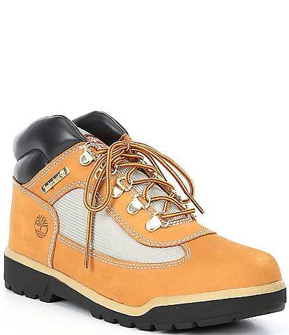 Timberland Boys' Field Leather and Mesh Boots (Youth)