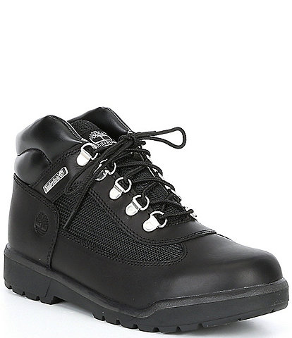 Timberland Boys' Leather And Fabric Field Boots (Youth)